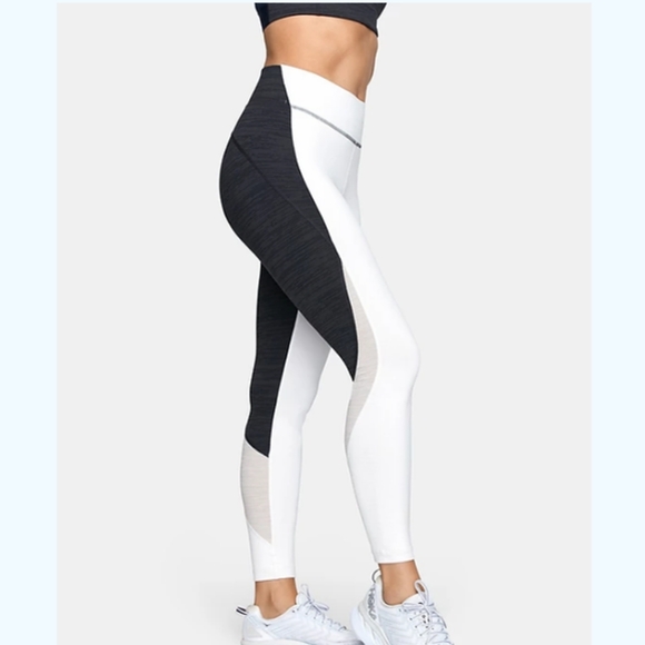 Outdoor Voices TechSweat 7/8 Zoom Leggings Cloud/Night/Coyote Size Small - Picture 3 of 13